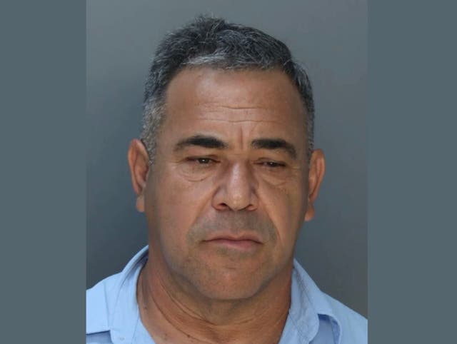 <p>Sergio Velazquez, 62, a former Hialeah, Florida police chief has been accused of stealing money from the state</p>