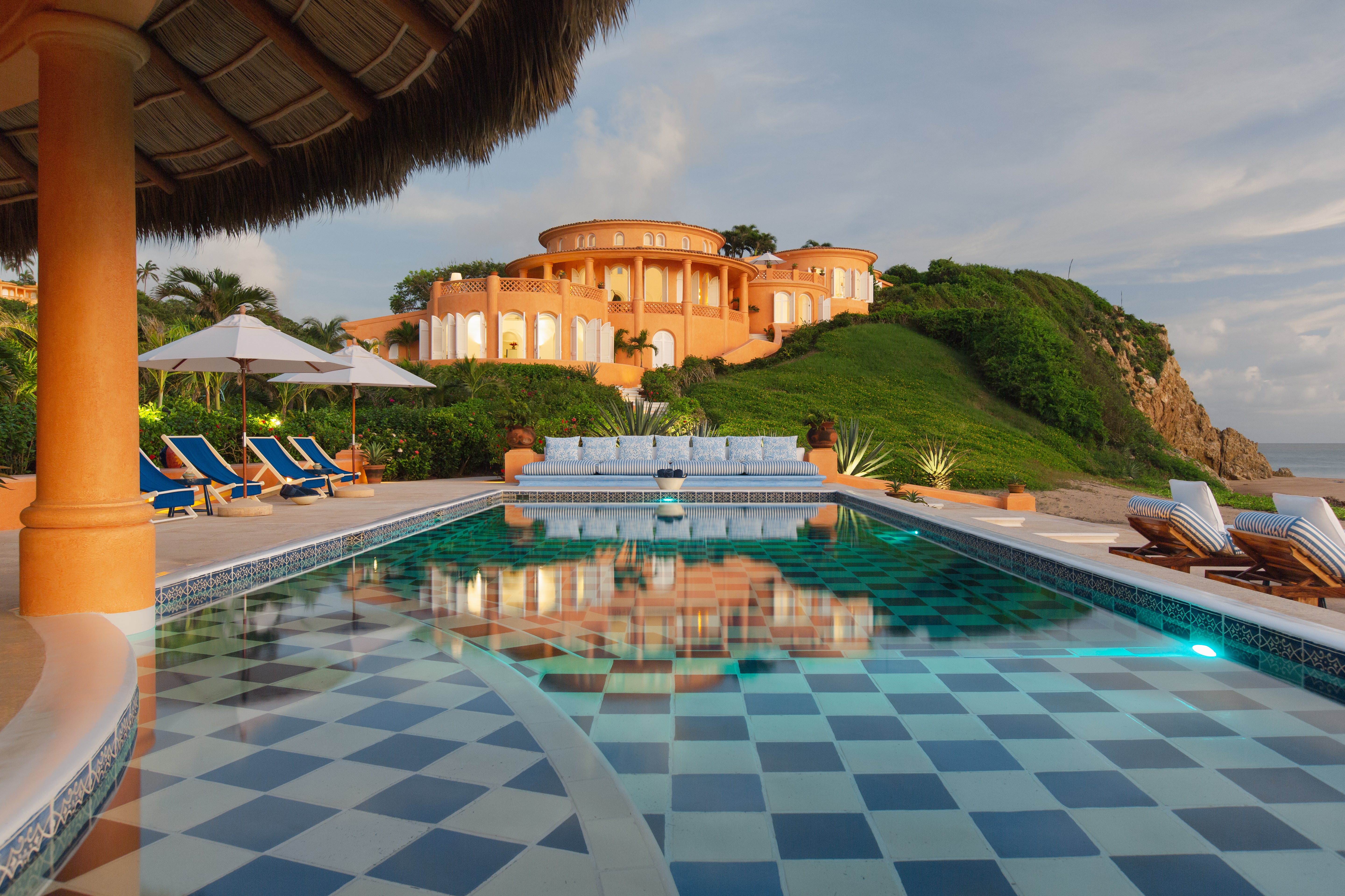 Cuixmala was once the home of ecologist Sir James Goldsmith