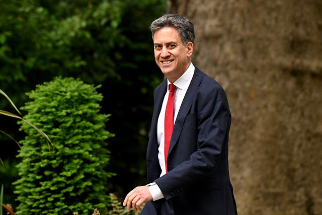 <p>Energy secretary Ed Miliband has committed £14bn to ‘a golden age of clean energy abundance’</p>