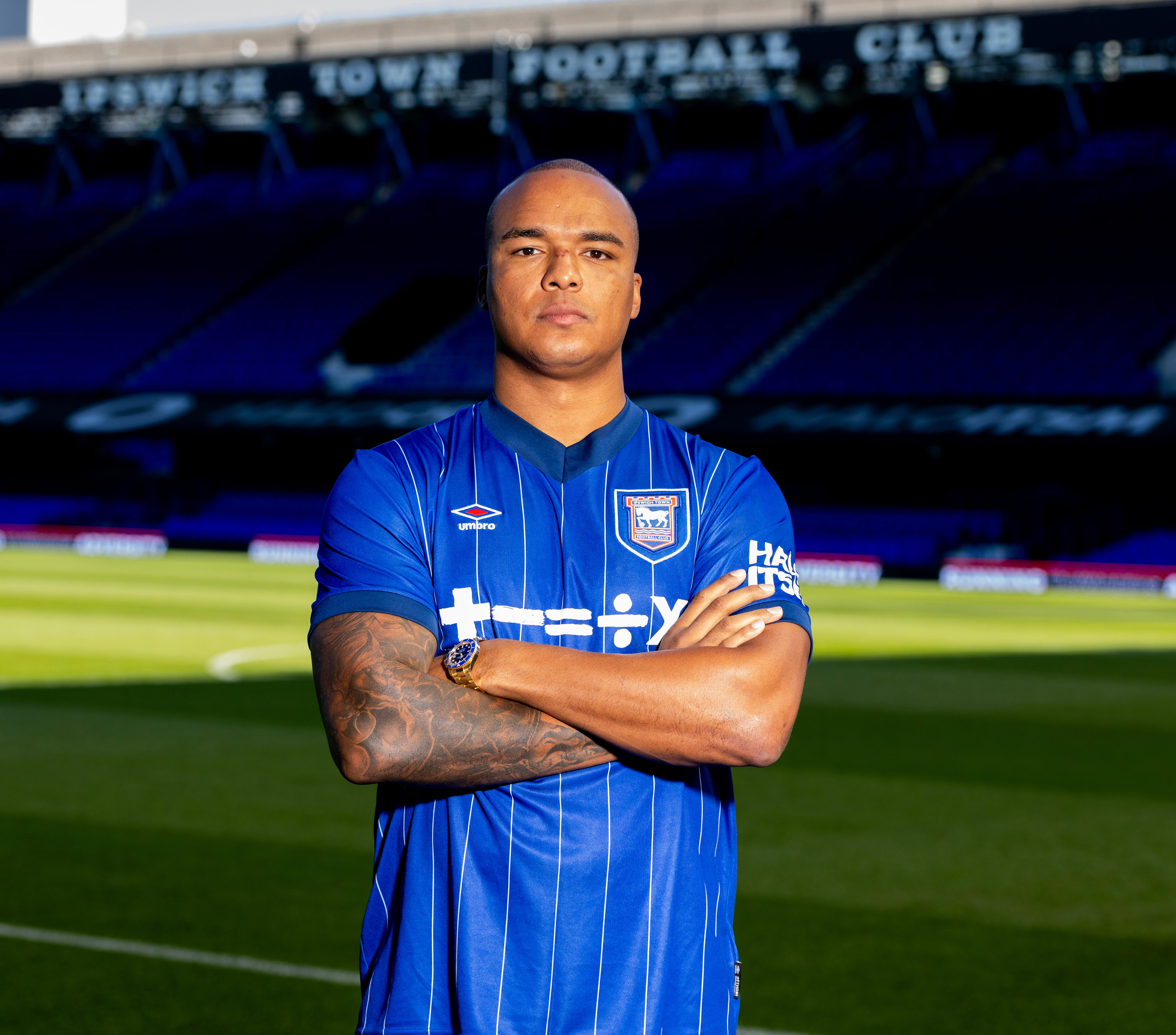 Fabio Wardley is a big fan of Ipswich Town, whose ground hosts his fight with Justis Huni