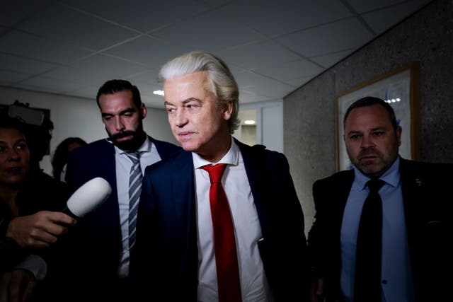 <p>Geert Wilders aims to become Dutch PM</p>