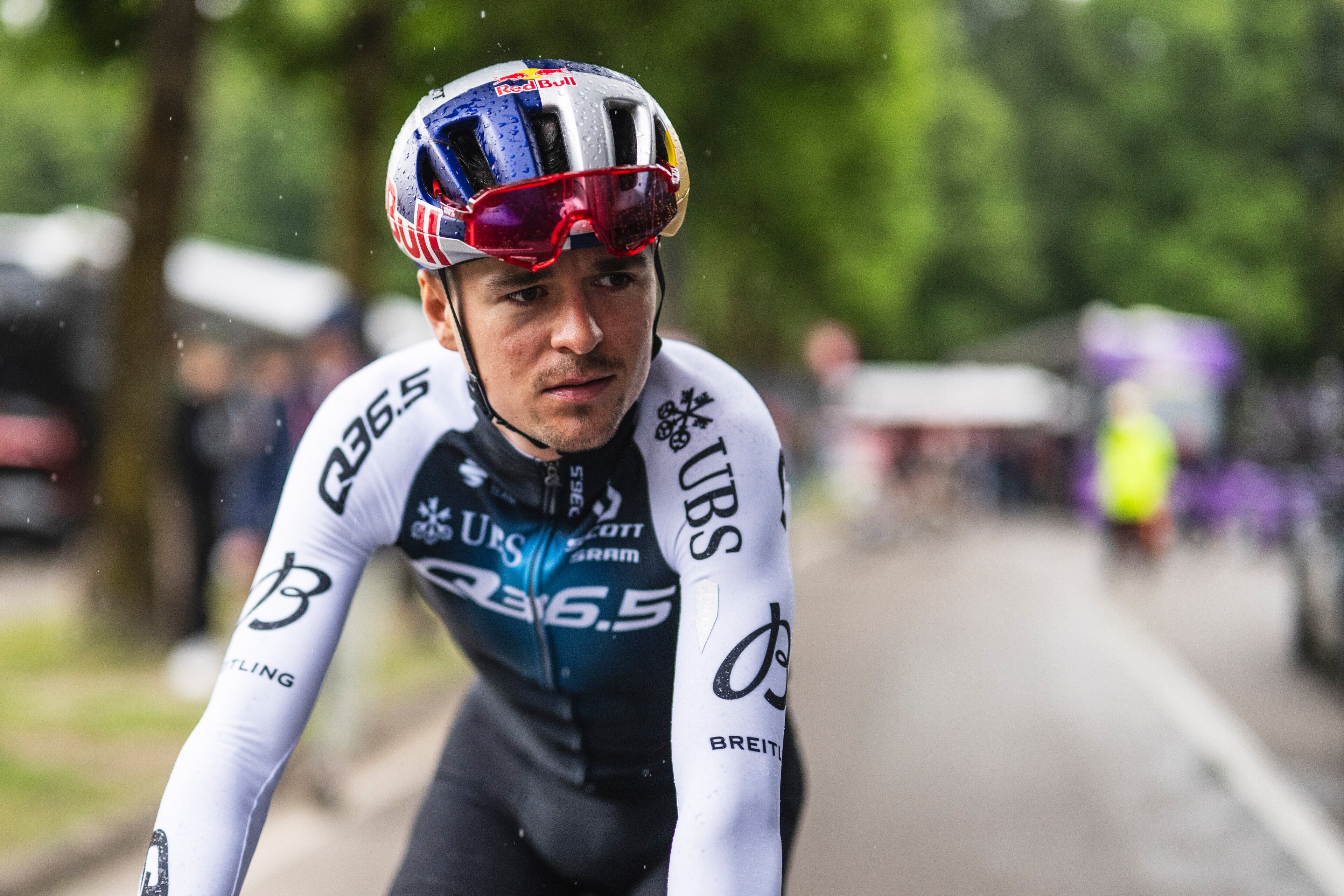 <p>Tom Pidcock notched four top-10 places during the race but a stage win eluded him</p>