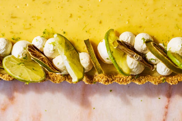 <p>Tangy, creamy and topped with whipped cream – Paul Hollywood’s key lime pie is pure handshake material</p>