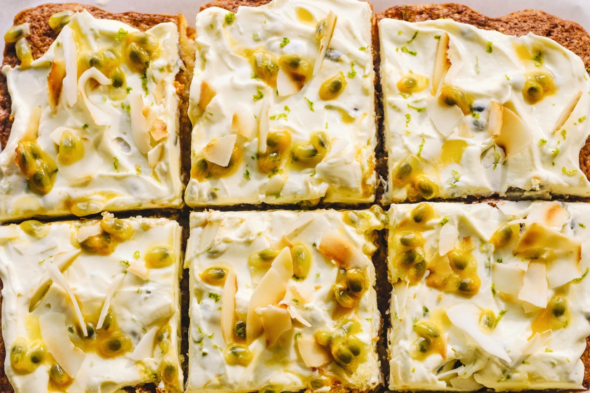 Paul Hollywood’s coconut and passionfruit traybake is the easy showstopper you need this weekend