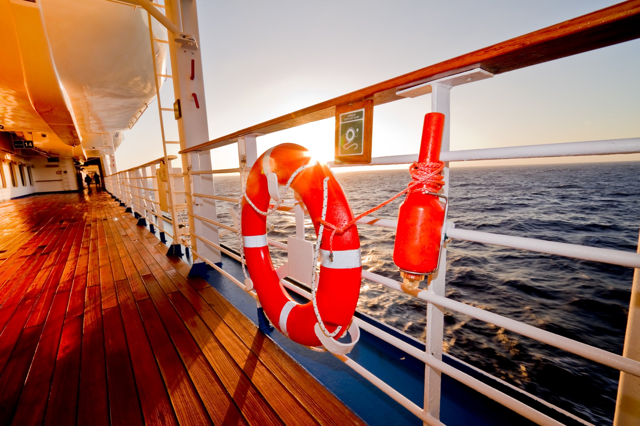 Crew have a special code for a passenger going overboard