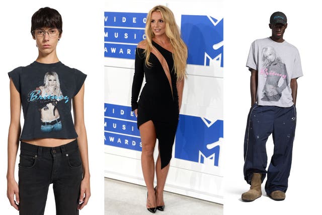 Britney Spears has released a limited edition collection with Balenciaga (PA Archive/Balanciaga/PA)