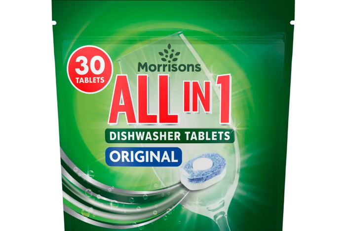Morrisons all-in-one dishwasher tablets
