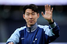 Tottenham will only let captain Son Heung-min leave for significant fee