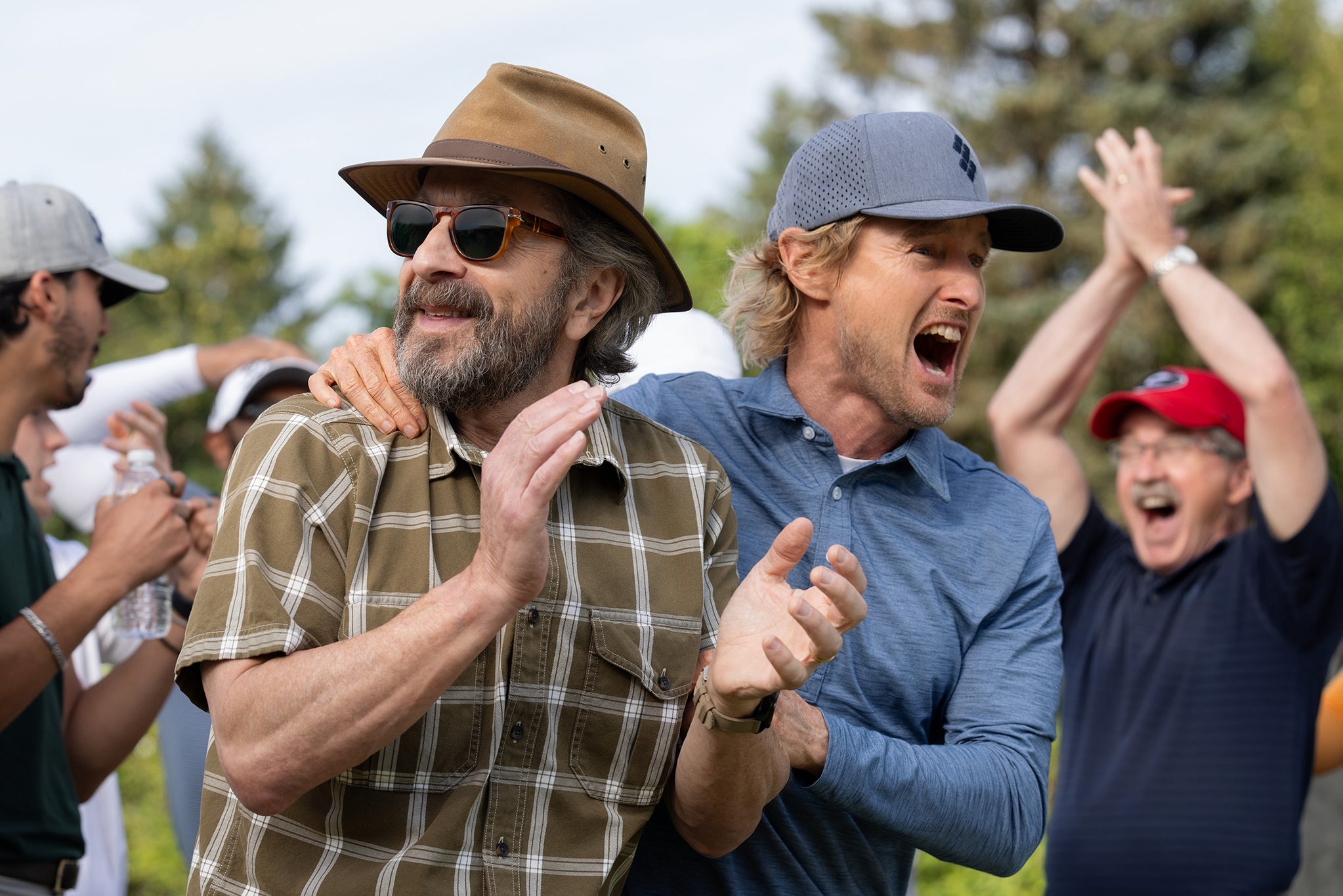 Marc Maron and Owen Wilson in Apple TV+’s ‘Stick’