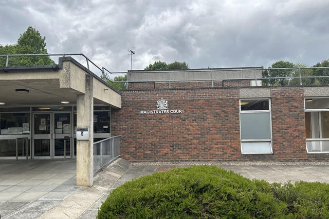 Patrick Maughan, 53, and Owen Maughan, 27, both from Hill Rise, Darenth, were in Sevenoaks Magistrates’ Court over the death of four-year-old Peter Maughan (PA)