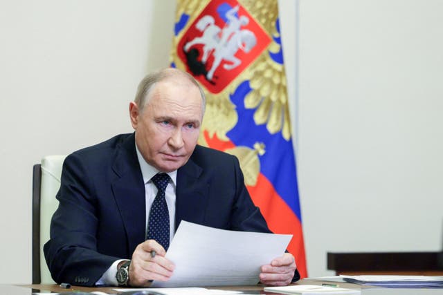 <p>President Donald <a href="https://trksof.xyz/topic/trump">Trump</a> said Russia’s <a href="https://trksof.xyz/topic/vladimir-putin">Vladimir Putin</a> has informed him that his forces will respond to <a href="https://trksof.xyz/topic/ukraine">Ukraine</a>’s brazen and devastating attack on Russian airfields   </p>