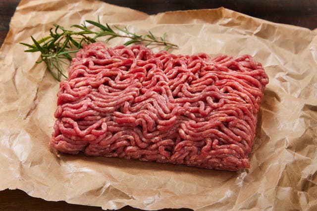 <p>Raw Ground Beef</p>