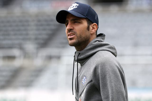 Cesc Fabregas said he believes in Como’s long-term project (Owen Humphreys/PA)