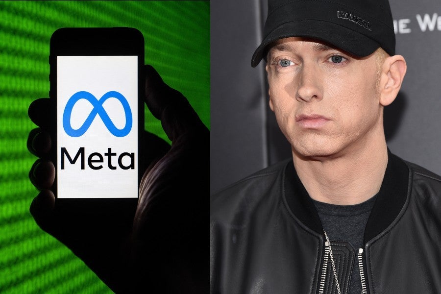 Eminem’s music publishing company, Eight Mile Style, accused Meta of copyright infringement in a new lawsuit.