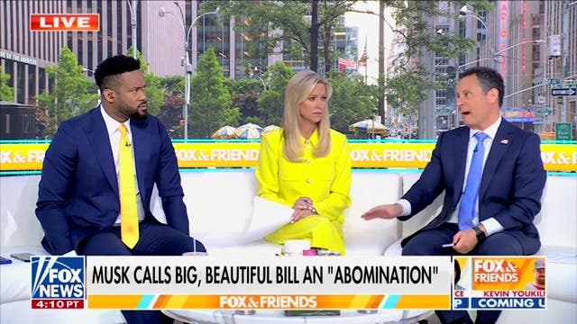 <p>Fox & Friends host Brian Kilmeade says Donald Trump is privately ‘furious’ that Elon Musk is attacking his signature spending bill.</p>