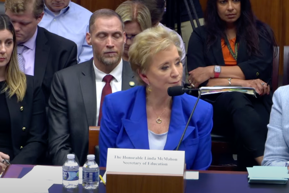 Education Secretary Linda McMahon refuses to say if teaching kids that Trump lost in 2020 is ‘illegal DEI’