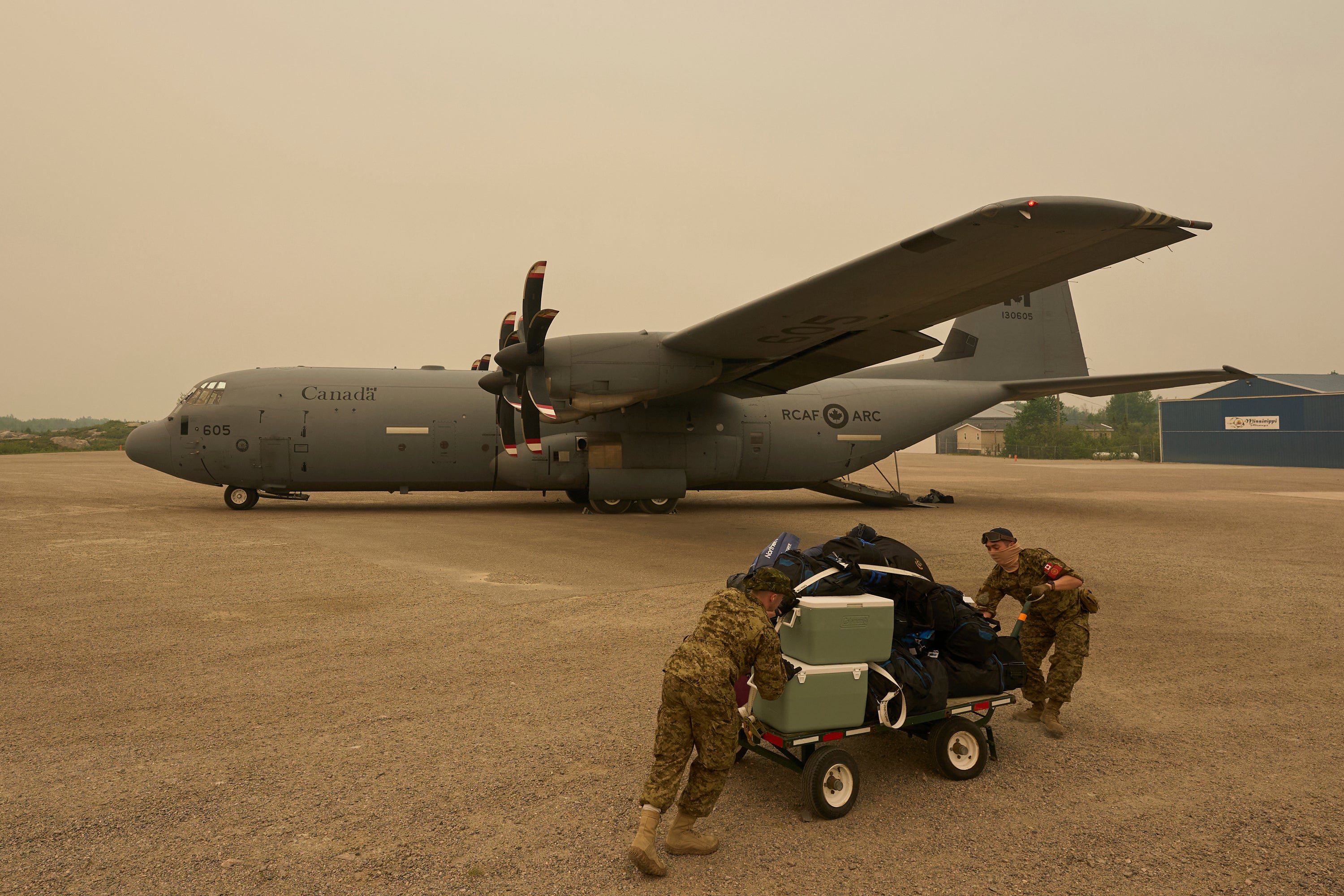 Canada Prairies Wildfires