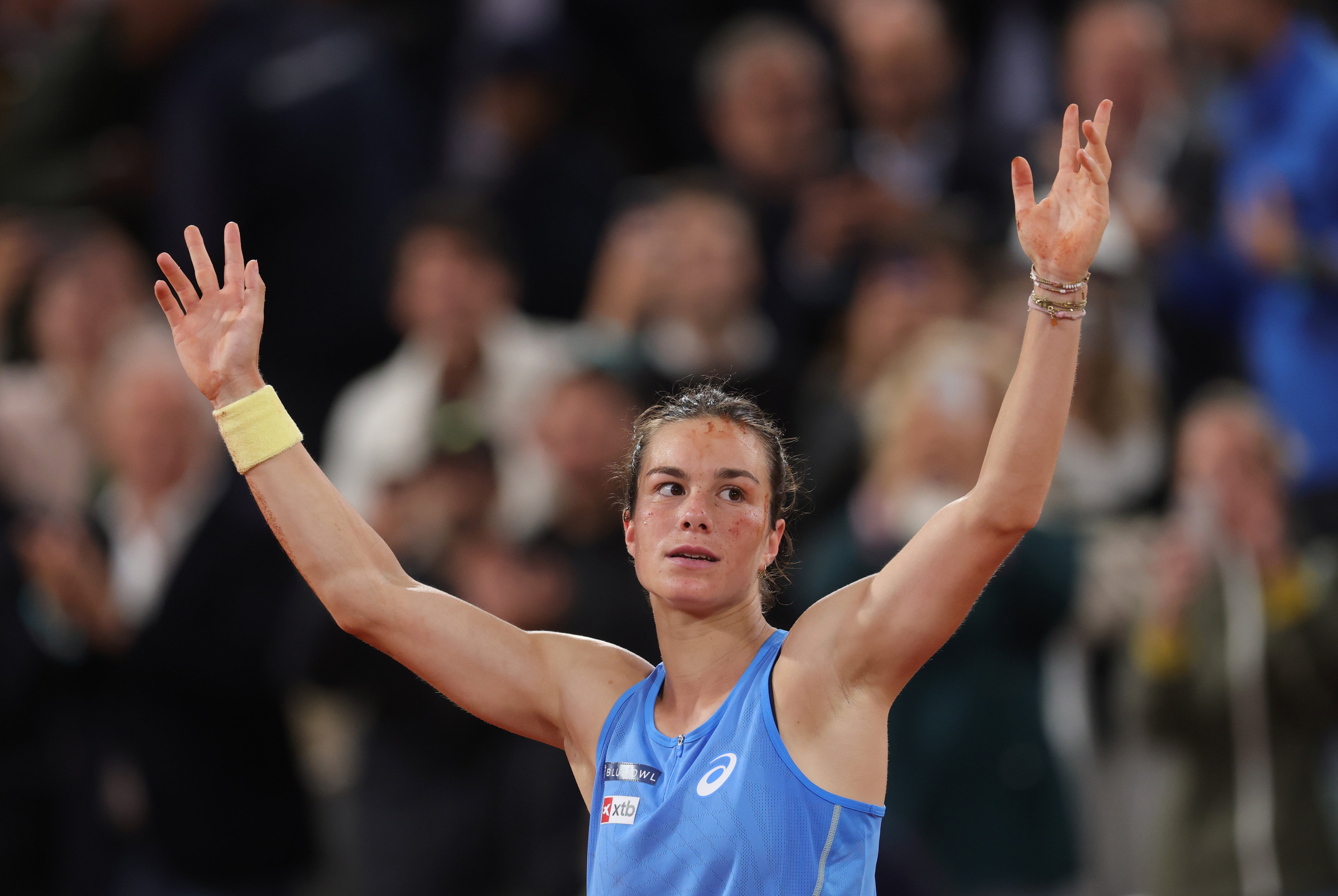 Lois Boisson has made history with her run to the French Open semi-finals