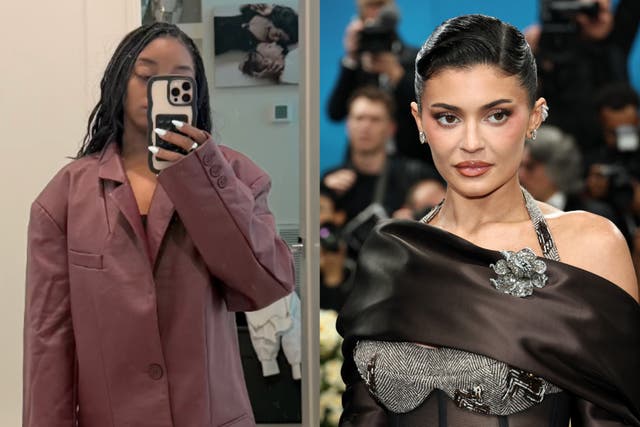 <p>Kylie Jenner and Simone Biles</p>