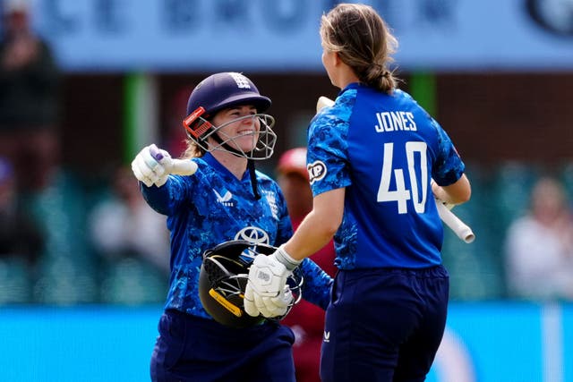 Tammy Beaumont and Amy Jones both hit back-to-back centuries (Mike Egerton/PA)