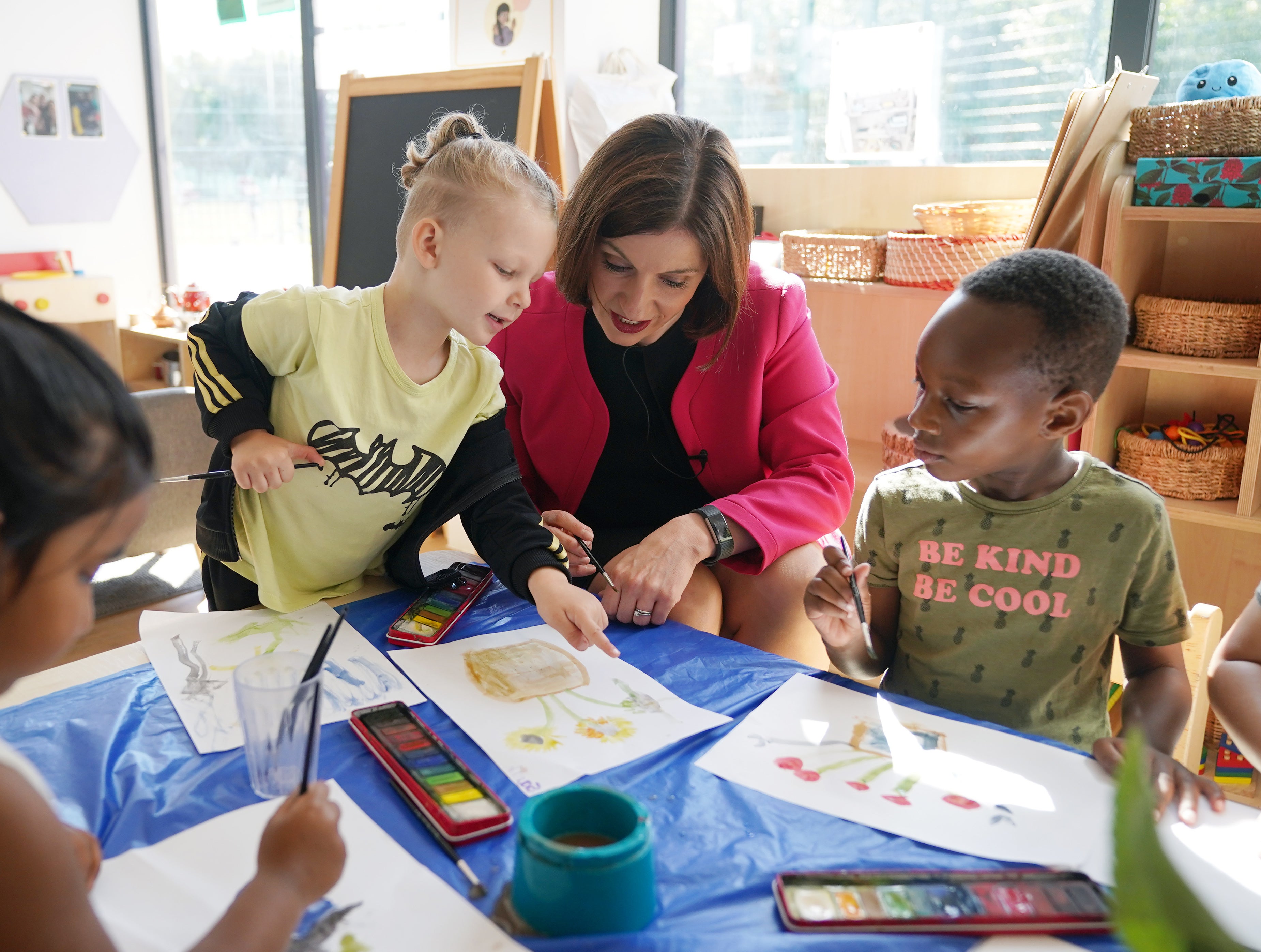 ‘I will always be ambitious for the children of this country and this spending review shows that the chancellor is too’