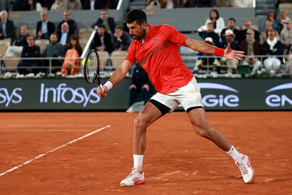 Djokovic went for 35 drop shots against Zverev, his most of the tournament