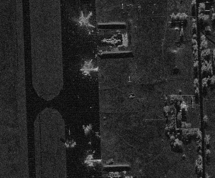 Satellite image of the Belaya airfield, after a Ukrainian drone attack targeting Russian military airfields, in Irkutsk region, Russia