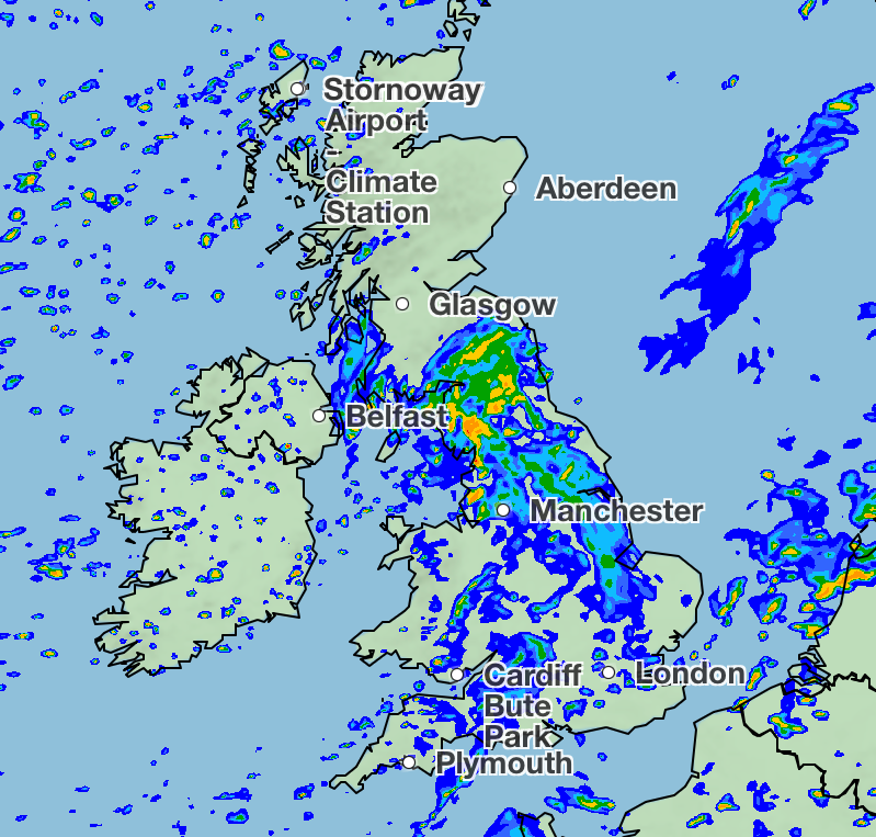 Heavy rain will appear on Thursday as it can be expected to drip more throughout the week.
