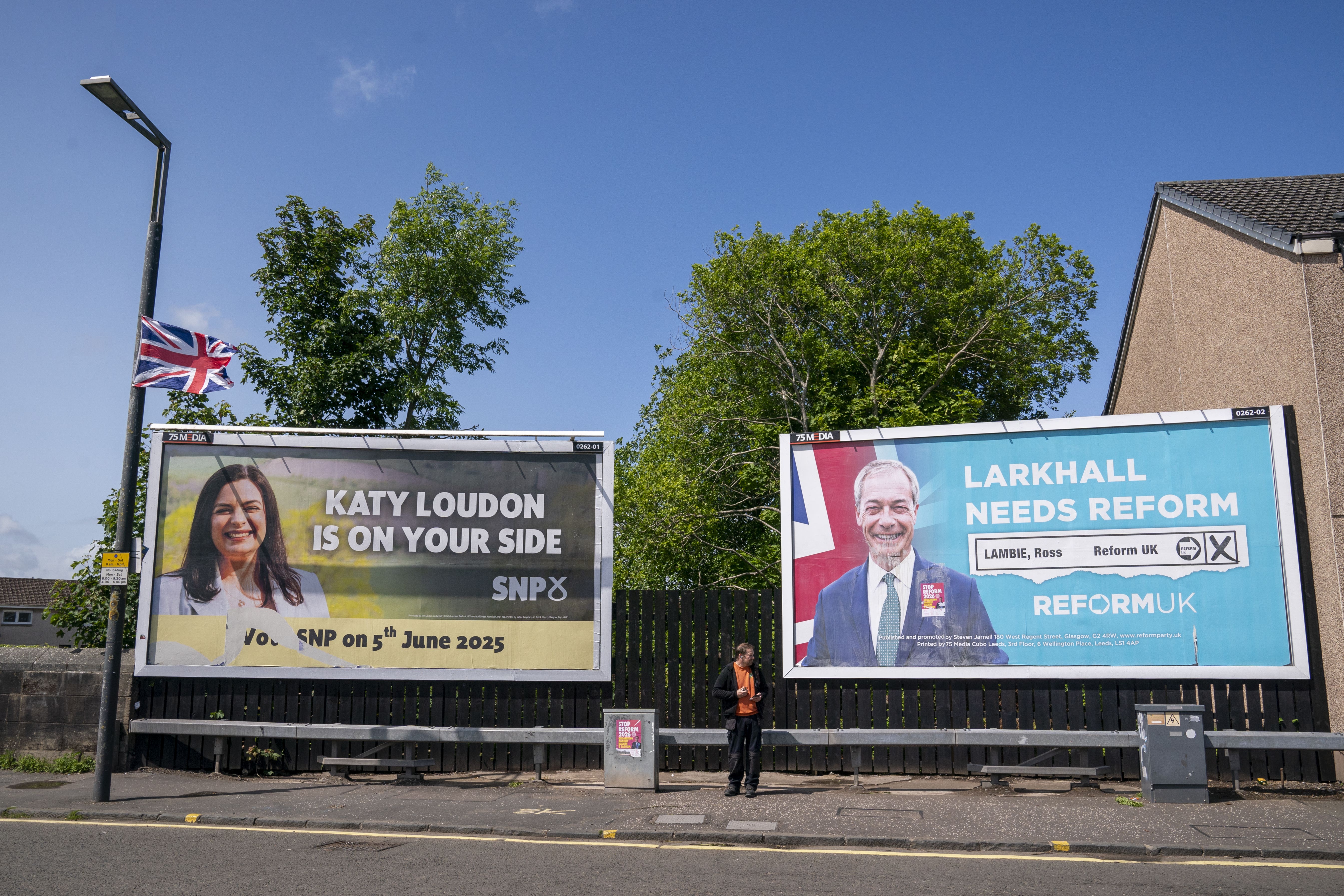 Polls are now open in the Hamilton, Larkhall and Stonehouse by-election – with First Minister John Swinney insisting the contest there is a ‘two horse race’ between his SNP and Nigel Farage’s Reform (PA)