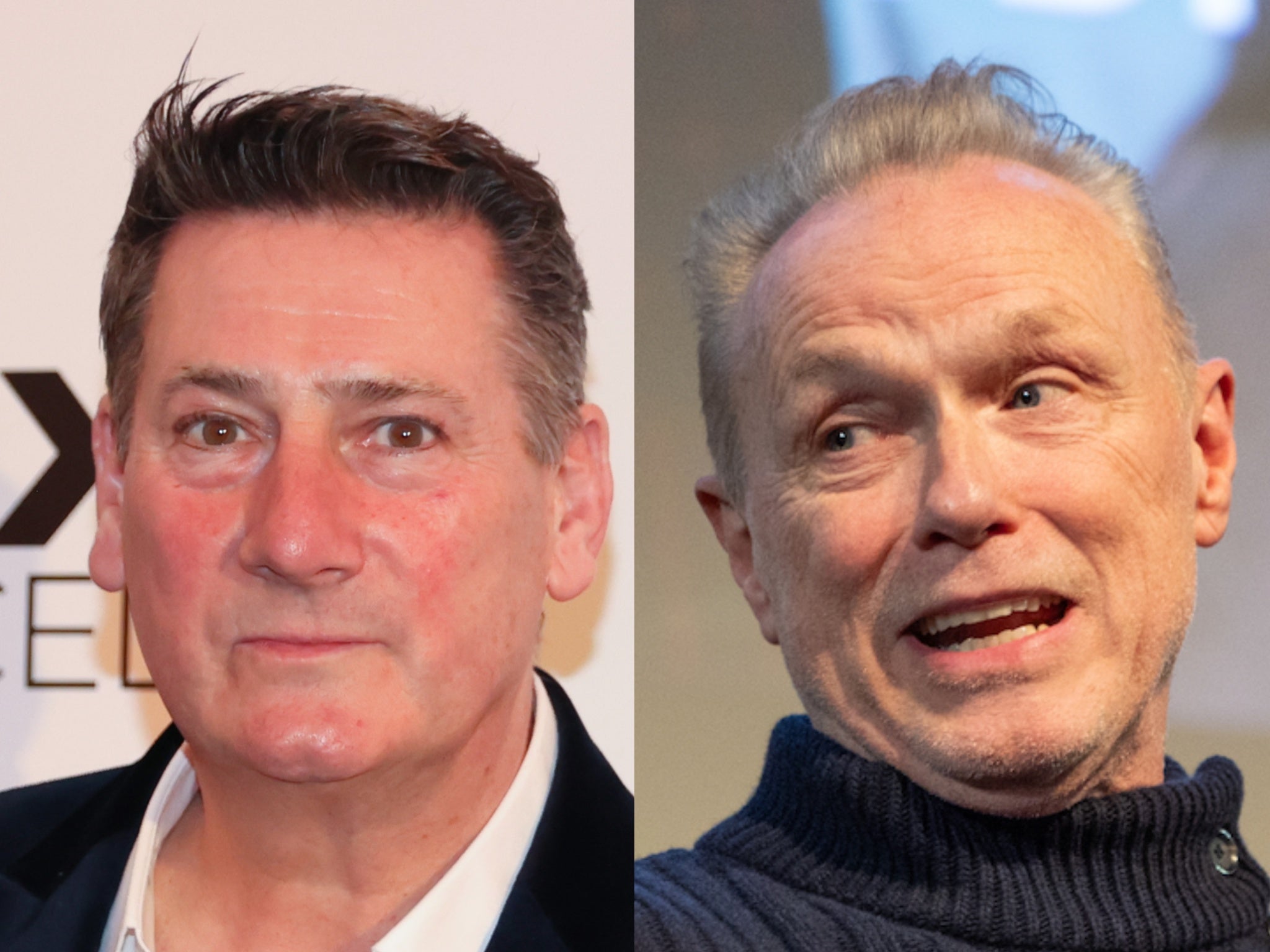 Spandau Ballet stars Tony Hadley (left) and Gary Kemp (right) have had a long-running feud