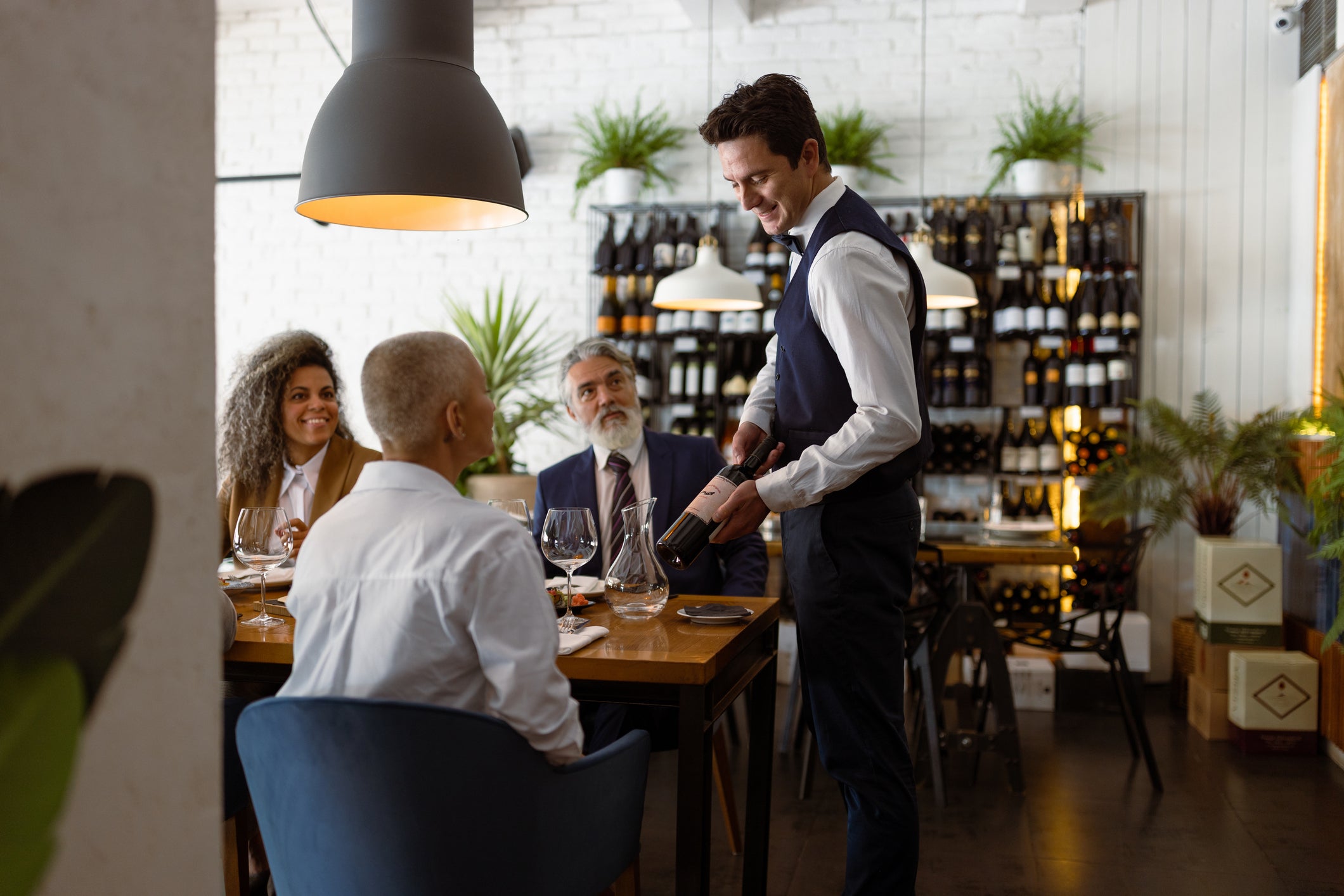 Don’t be shy about your budget – a good sommelier wants to help you drink well, not spend badly