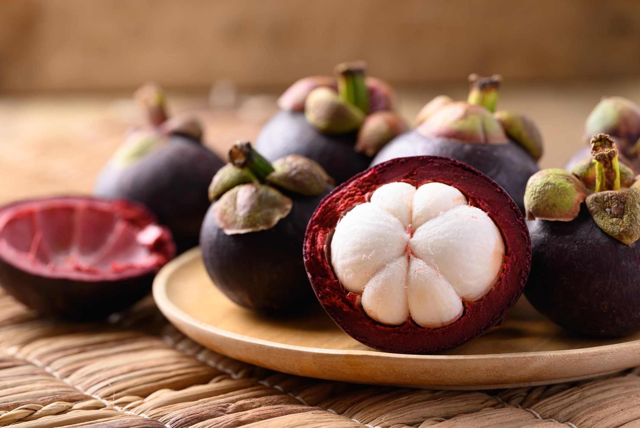 The Mangosteen fruit
