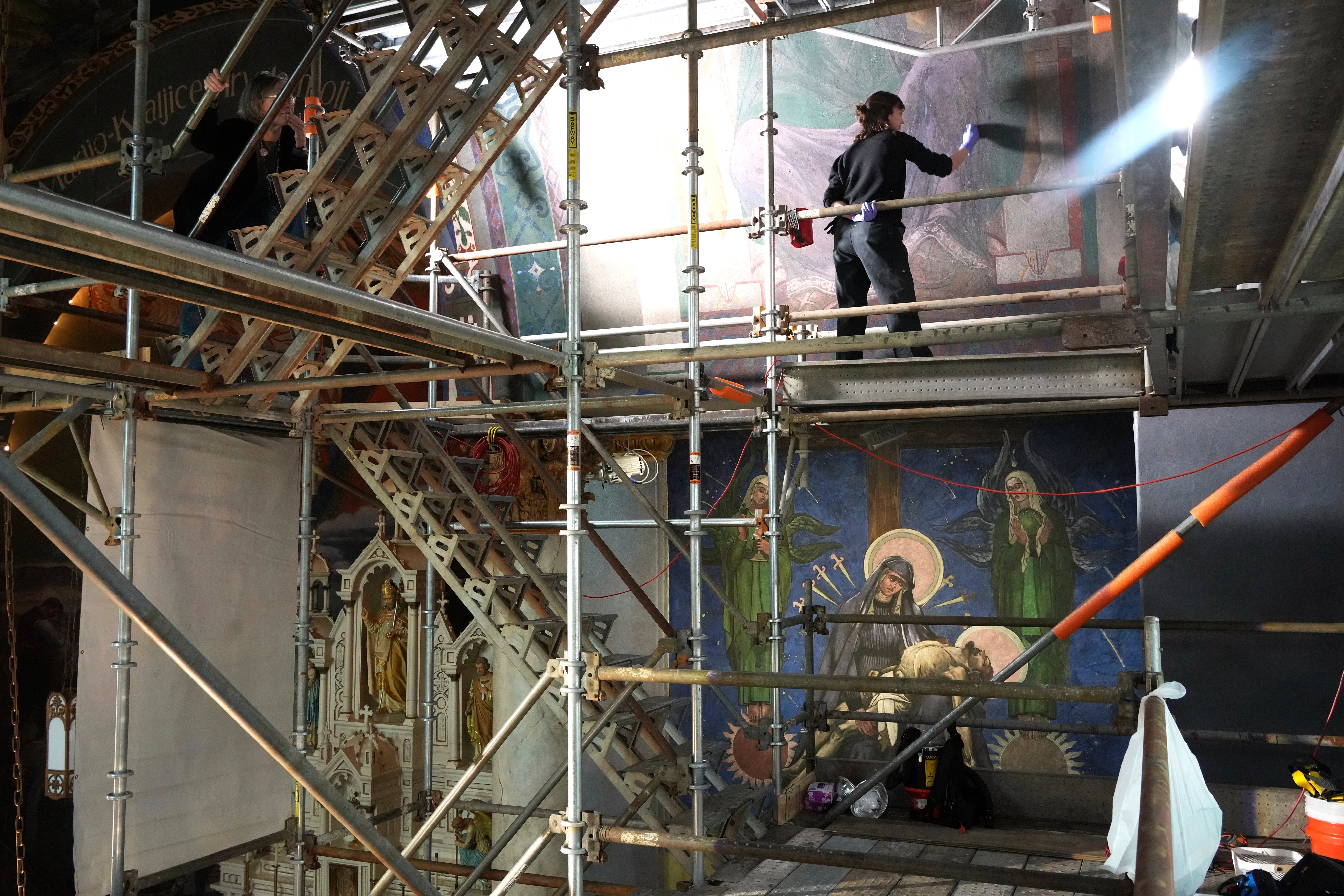 Famed Church Murals-Preservation-Photo Gallery