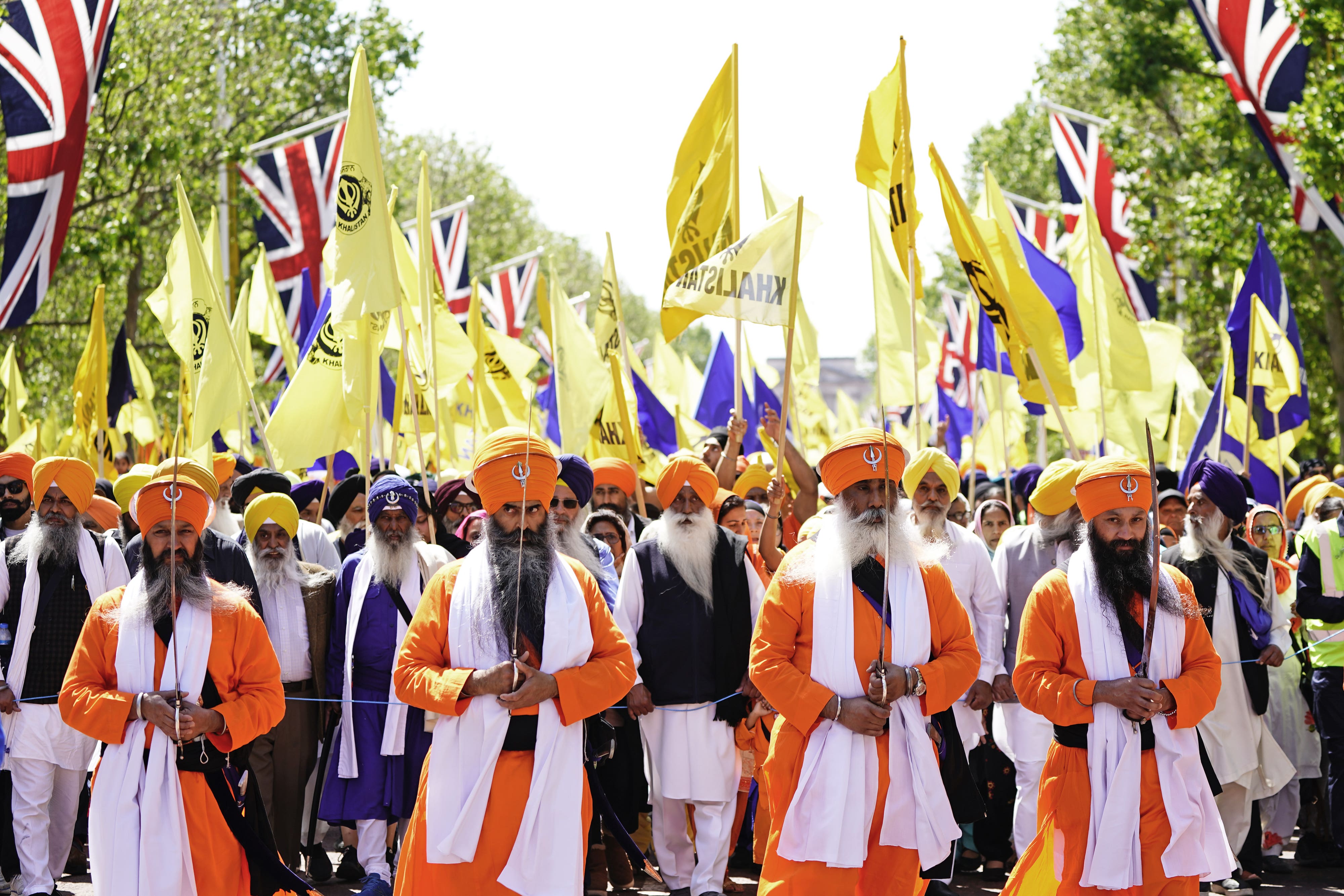 Official documents indicate that Margaret Thatcher’s government sent an SAS officer to help the Indian government plan the attack (Aaron Chown/PA)