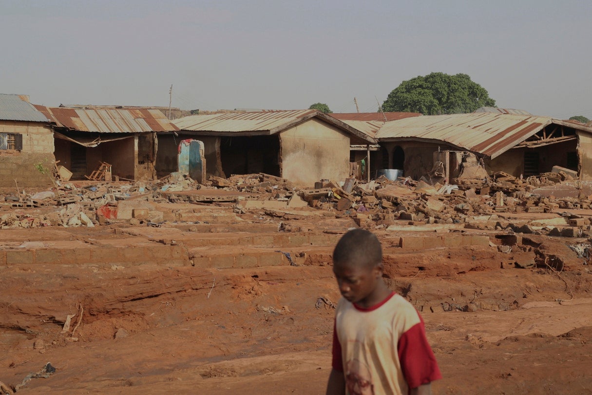 Nigeria Flood Children