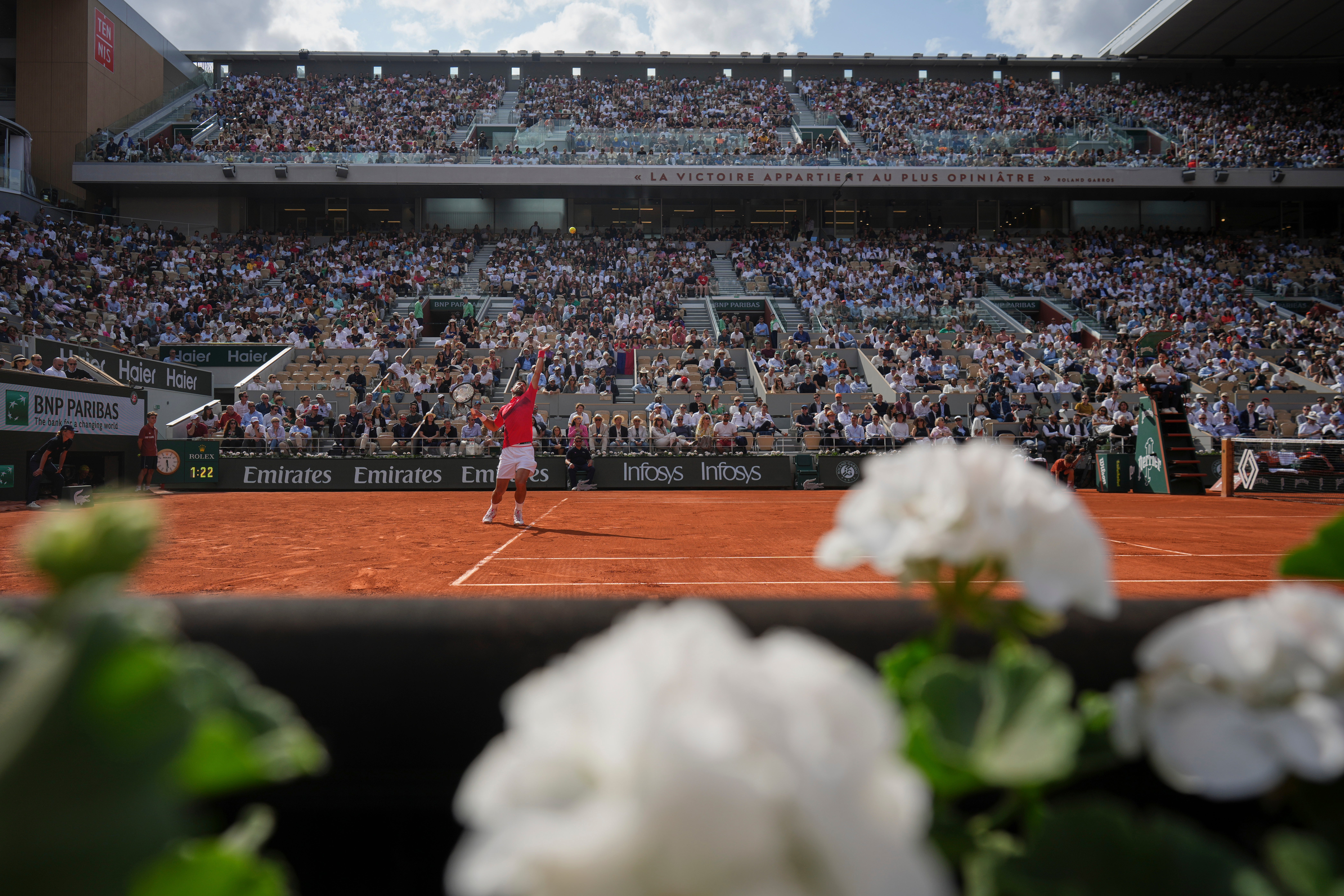 APTOPIX French Open Tennis