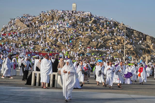 APTOPIX Saudi Arabia Hajj
