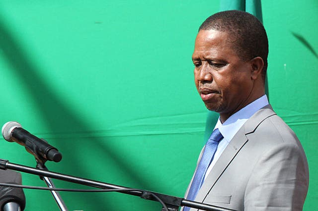 <p>Edgar Lungu’s served as the sixth president of Zambia from 2015 to 2021</p>