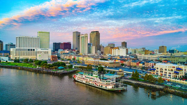 <p>The Southern accent, such as that found in New Orleans, above, is rated the most charming by Americans</p>
