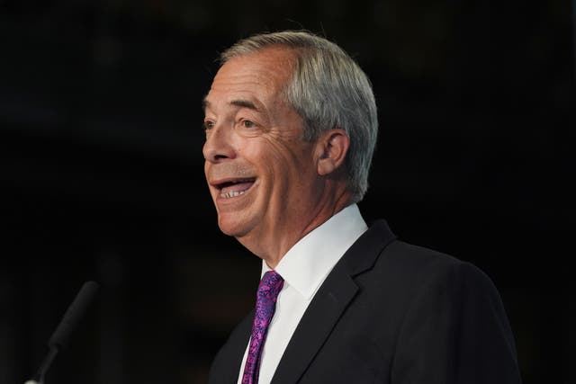 <p>Reform UK have seen a surge in popularity during the campaign (Ben Whitley/PA)</p>