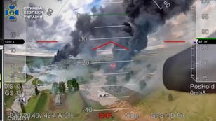 Attack on Russia nuclear bombers captured in new Ukraine drone footage
