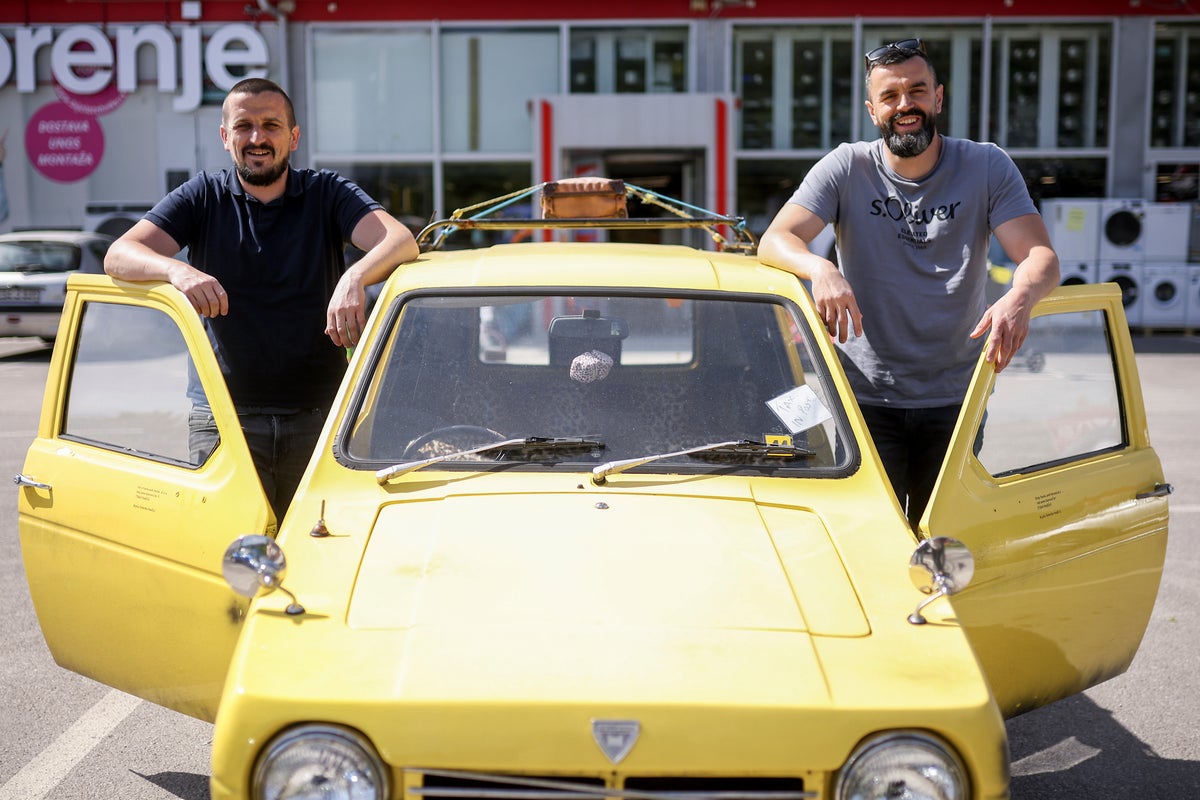 Peckham or Sarajevo? Bosnian brothers spark joy with replica van from iconic British sitcom