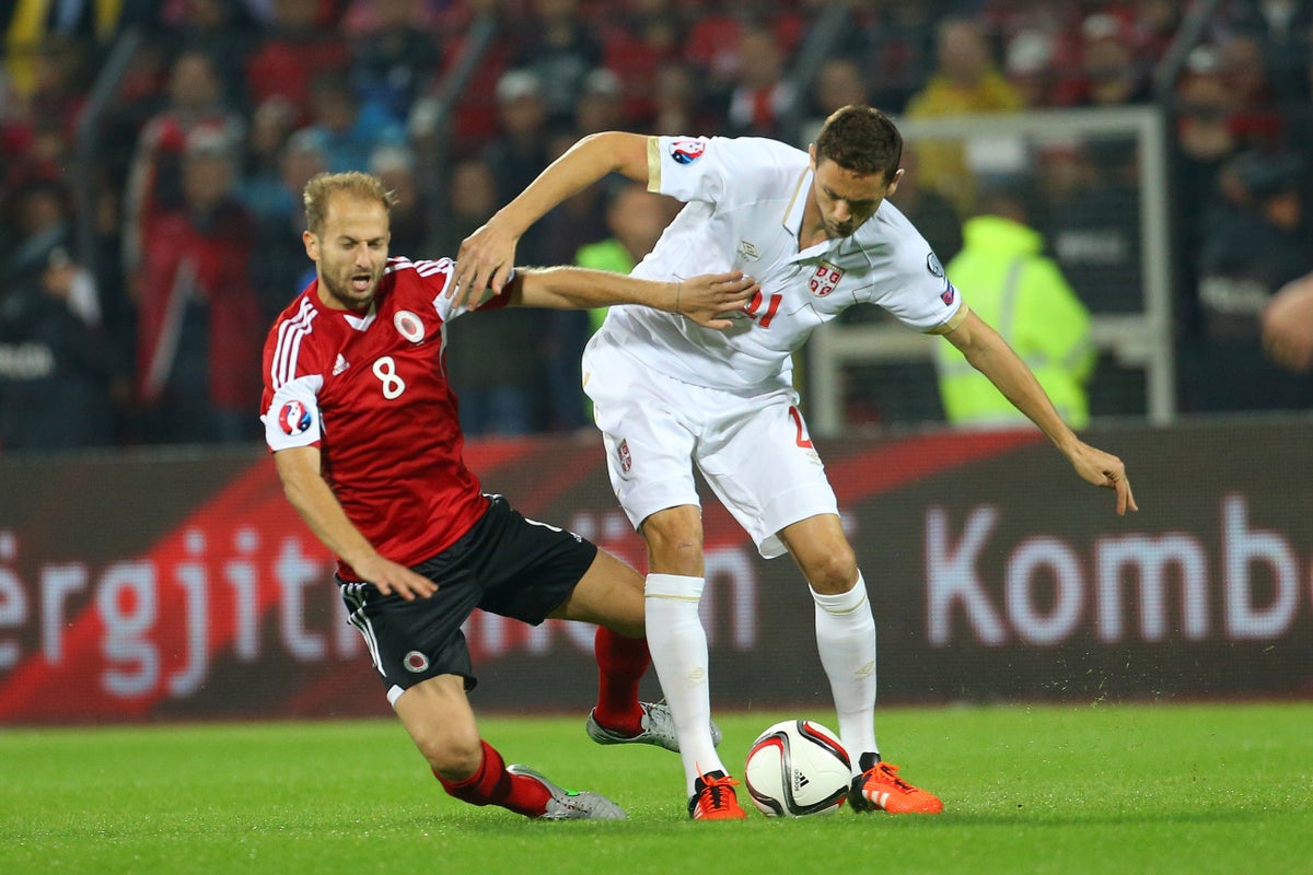 Albania and Serbia face each other in a World Cup qualifier that’s about more than just football