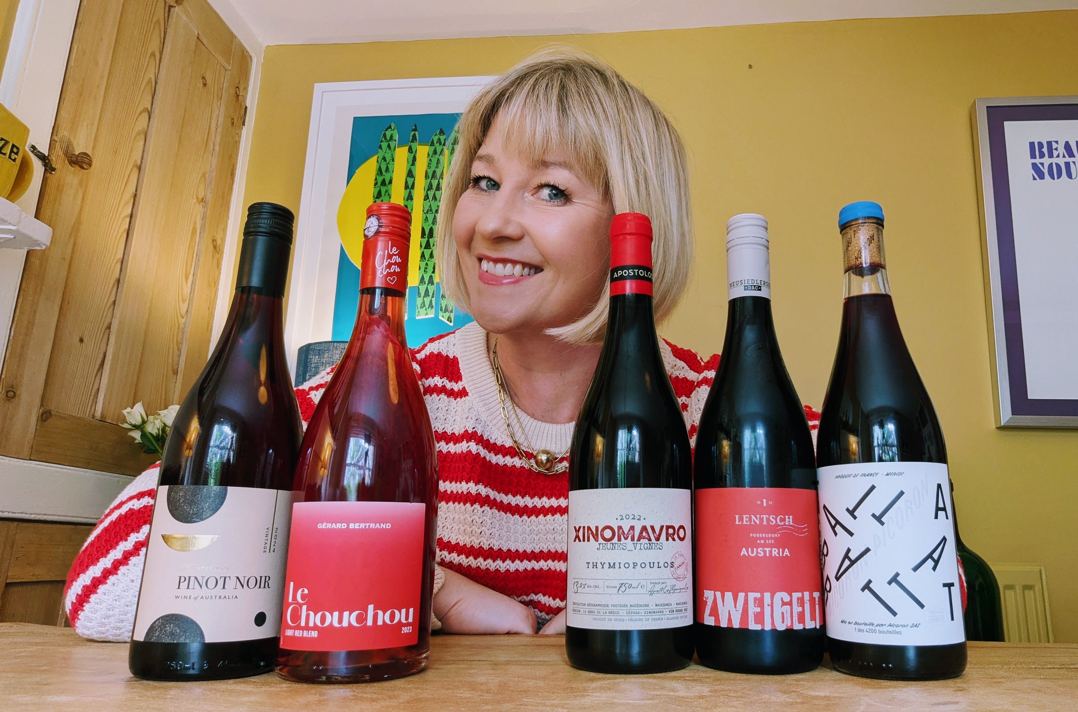 <p>Rosamund Hall chooses a selection of red wines that are perfect for chilling</p>