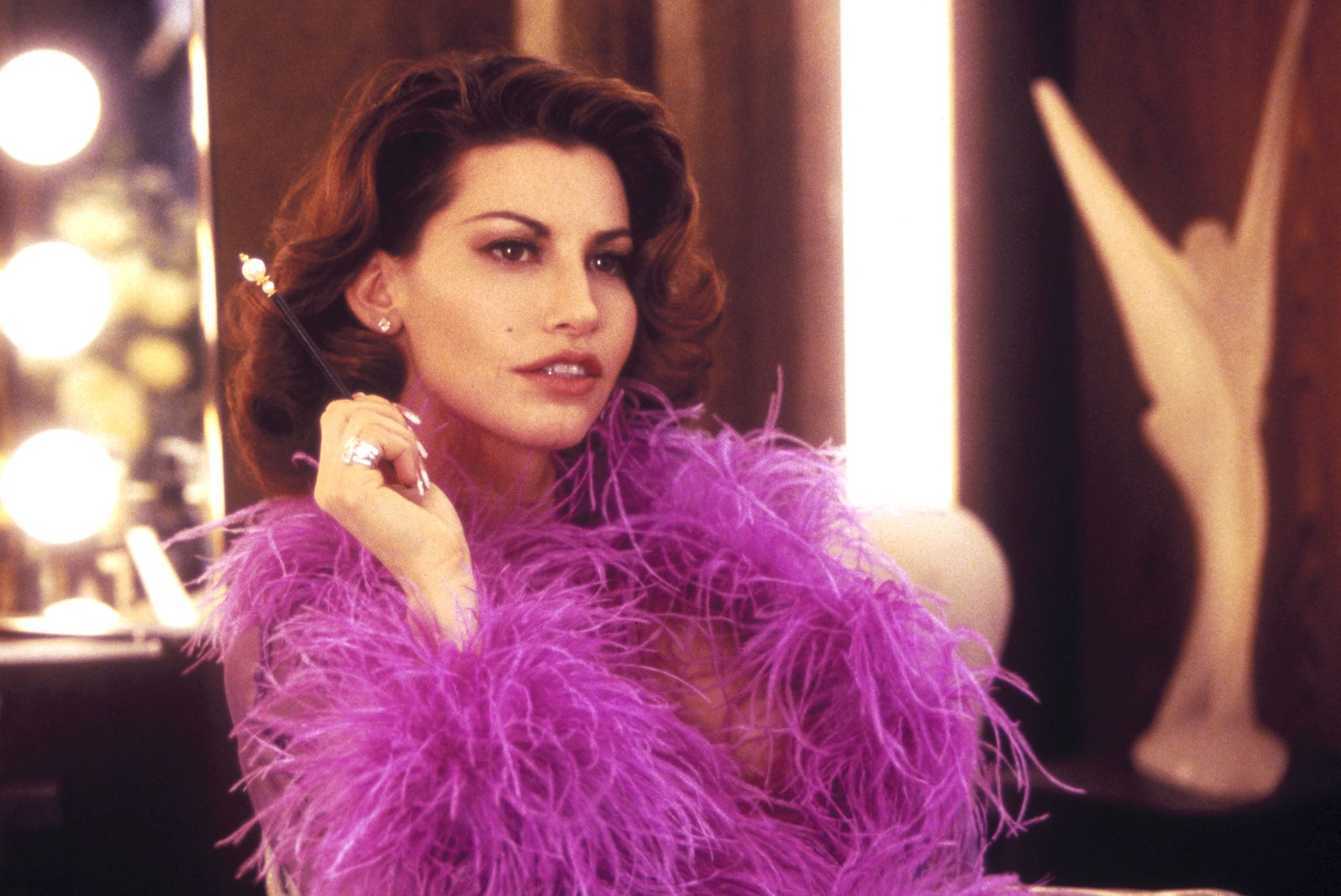 In on the joke: Gershon in ‘Showgirls’