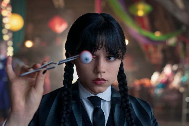 <p>Jenna Ortega en 'Merlina'</p>