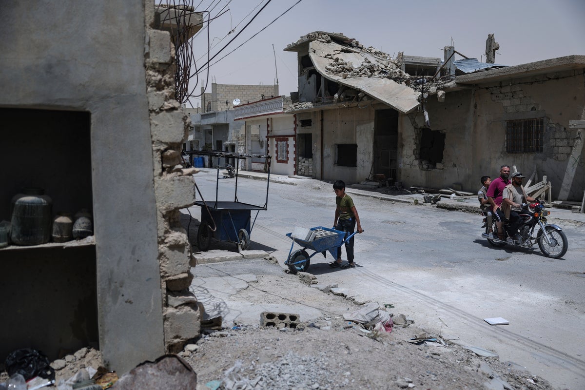 Syrian families return home in time for Eid al-Adha after years in notorious displacement camp