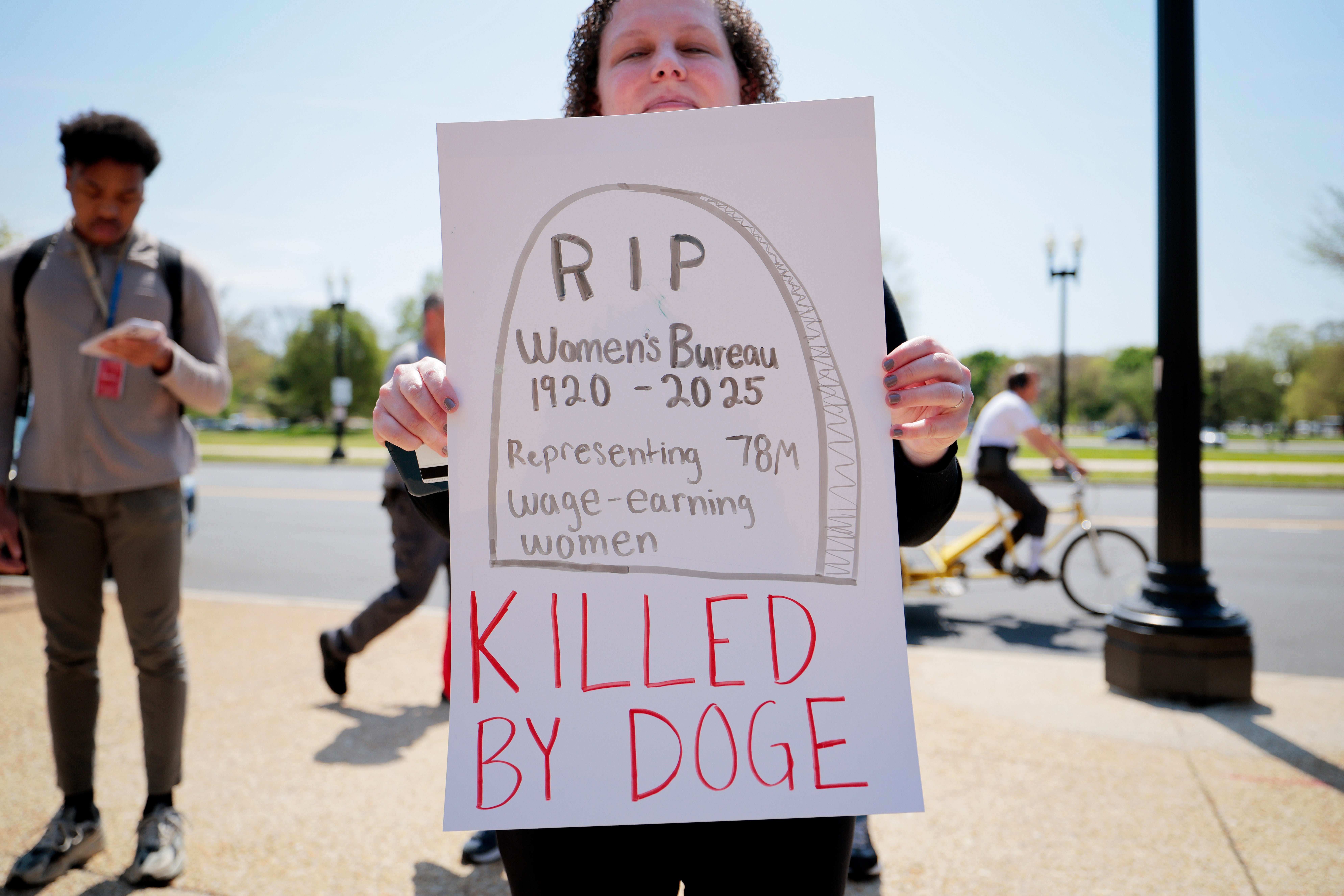 Department of Labor is effectively shutting down the Women’s Bureau by getting rid of its employees and taking away its Congressionally-approved funding