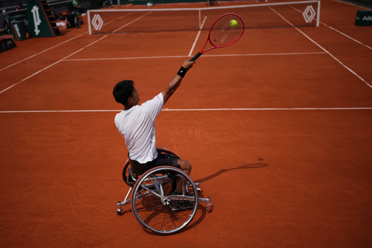 PHOTO COLLECTION: French Open wheelchair tennis