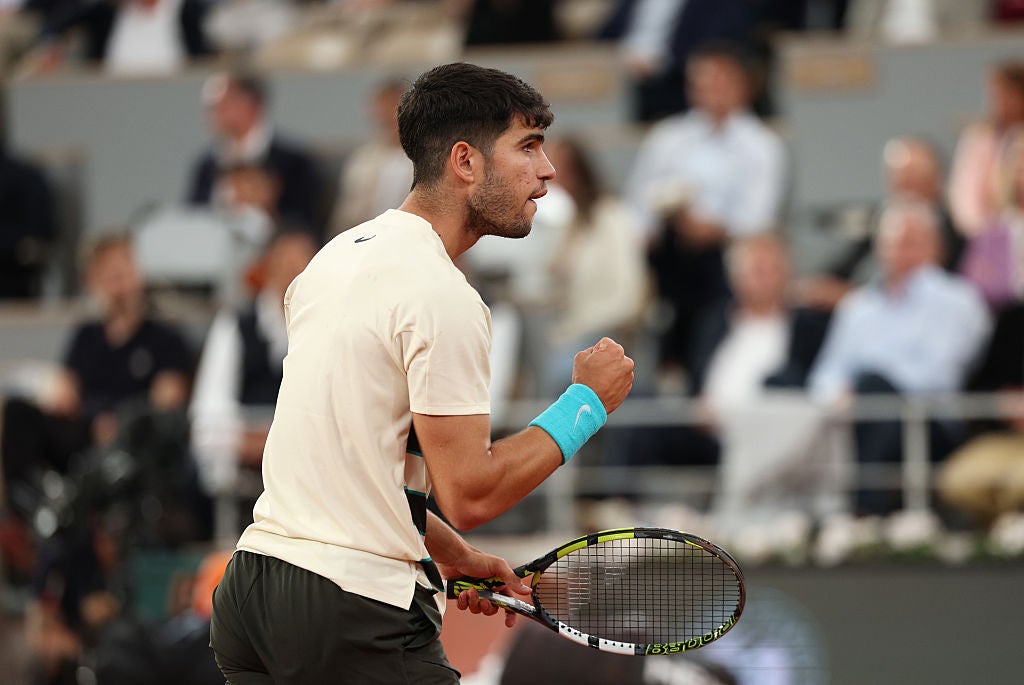 Alcaraz will bid for a fifth grand slam title on Sunday